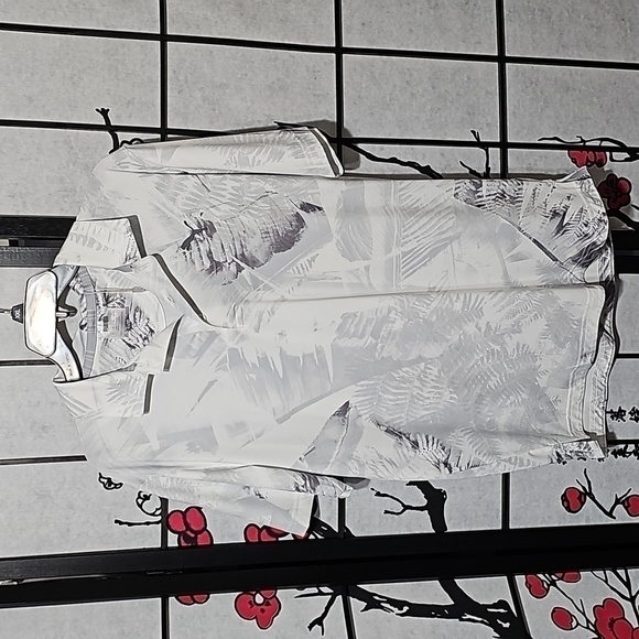 Puma Polo Shirt Palm Leaves Size Small NWT‎ - Picture 1 of 8